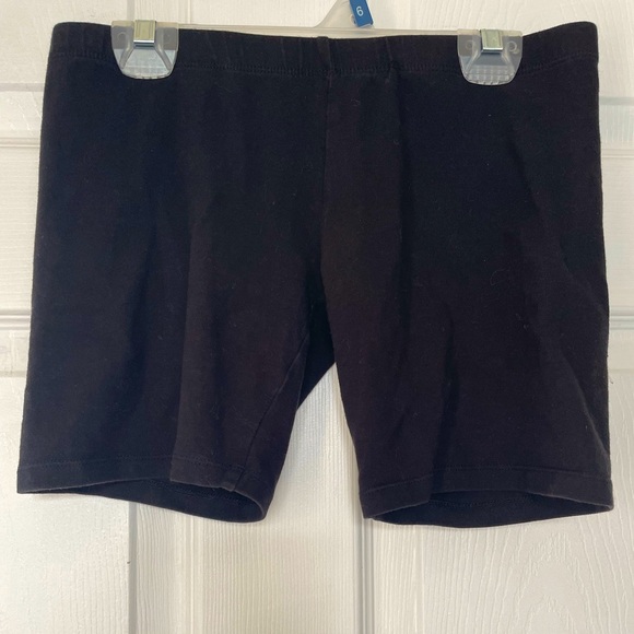 Spandex shorts! Black shorts. Very stretchy. - Picture 2 of 3